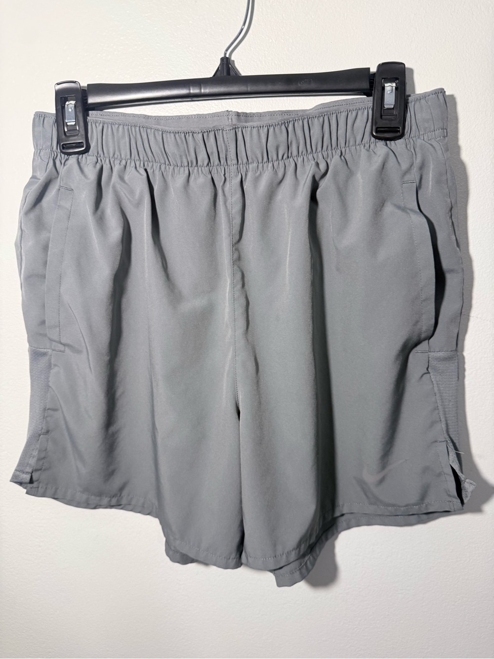 Nike Gray Men's Challenger 5’ Athletic Shorts with Elastic Waist